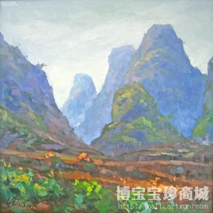 李华林 黔中胜景[系列之36] 类别: 风景油画