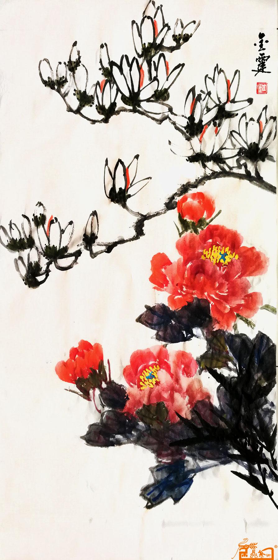 花鸟《芝兰玉树》